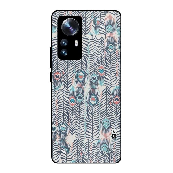 Feather Art Metal Back Case for Xiaomi 12 Pro