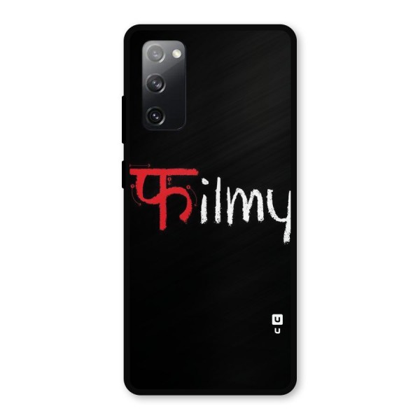 Filmy Metal Back Case for Galaxy S20 FE