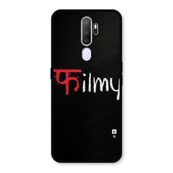 Filmy Metal Back Case for Oppo A9 (2020)