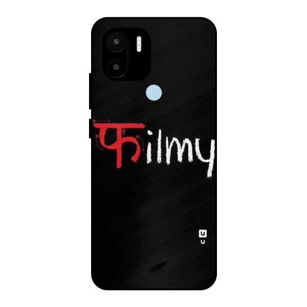 Filmy Metal Back Case for Redmi A1+