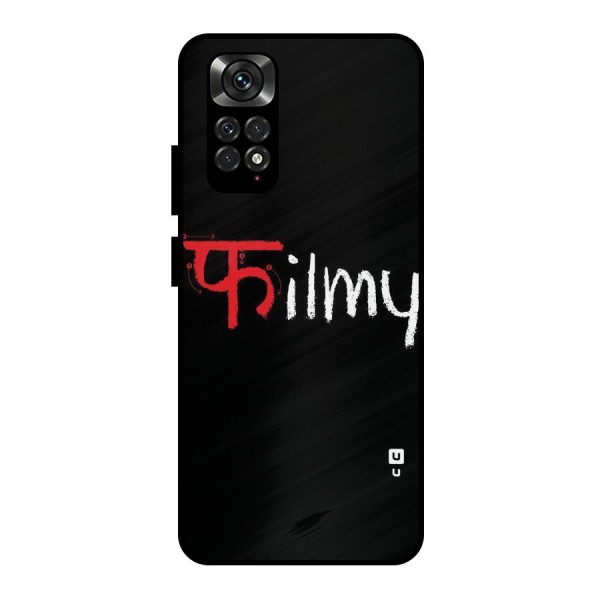 Filmy Metal Back Case for Redmi Note 11 Pro