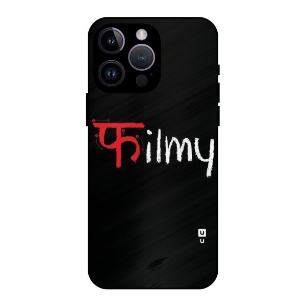 Filmy Metal Back Case for iPhone 14 Pro Max