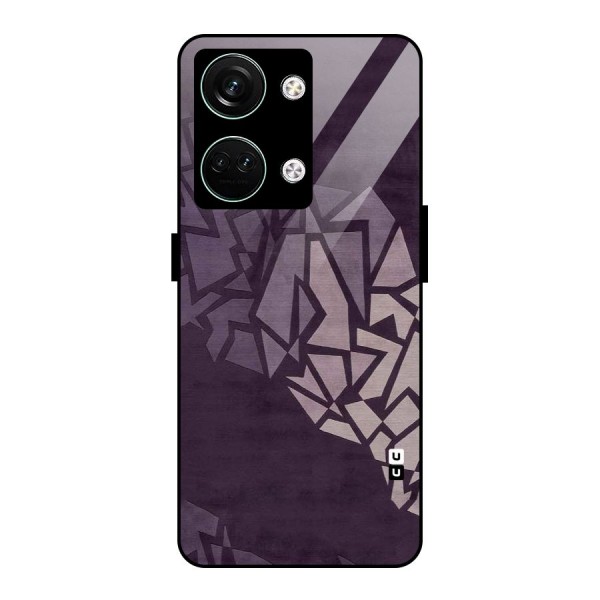 Fine Abstract Glass Back Case for Oneplus Nord 3