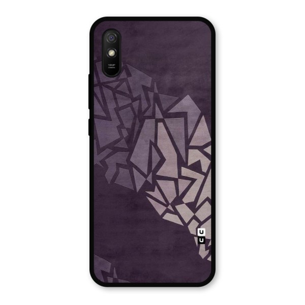 Fine Abstract Metal Back Case for Redmi 9i
