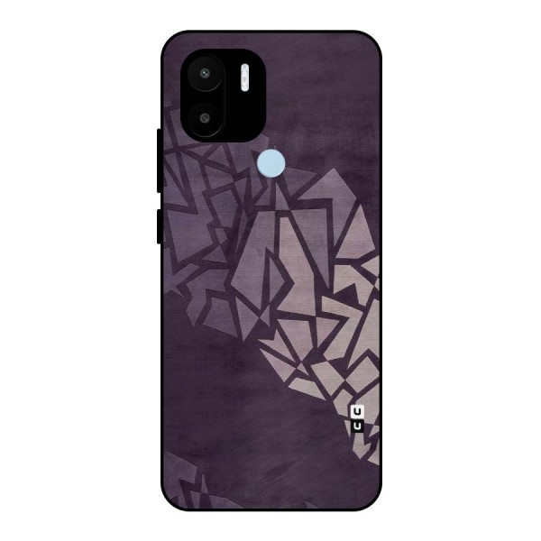 Fine Abstract Metal Back Case for Redmi A1+