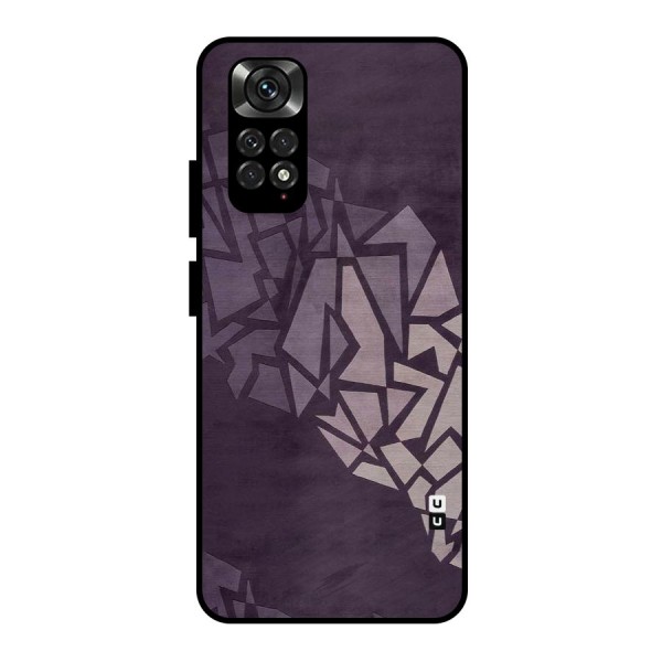 Fine Abstract Metal Back Case for Redmi Note 11 Pro