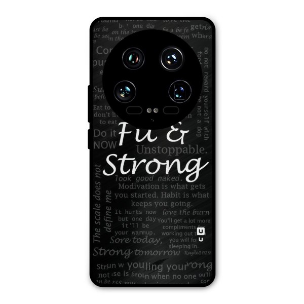 Fit And Strong Metal Back Case for Xiaomi 14 Ultra