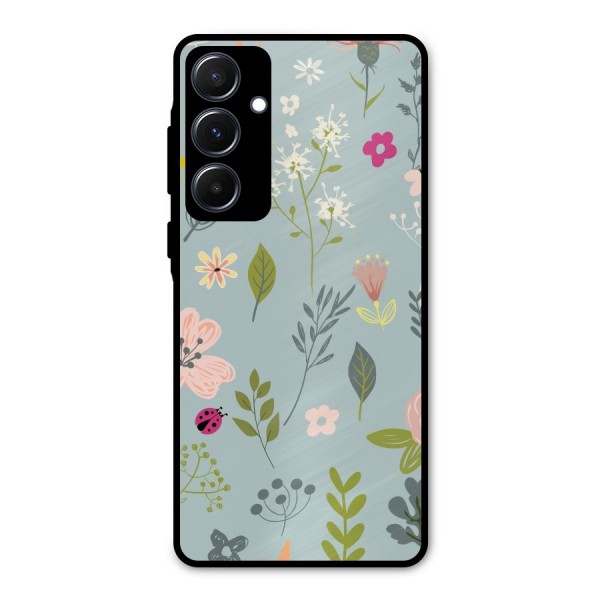 Flawless Flowers Metal Back Case for Galaxy A55