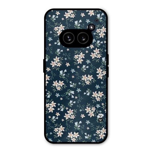 Floral Blue Bloom Metal Back Case for Nothing Phone 2a
