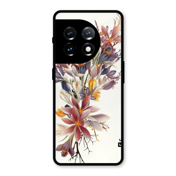Floral Bouquet Metal Back Case for OnePlus 11