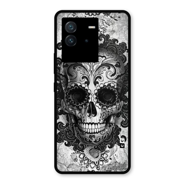 Floral Ghost Metal Back Case for iQOO Neo 6 5G