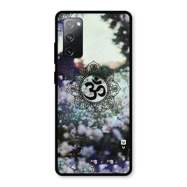 Floral Pray Metal Back Case for Galaxy S20 FE