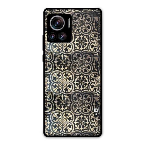 Floral Tile Metal Back Case for Motorola Edge 30 Ultra
