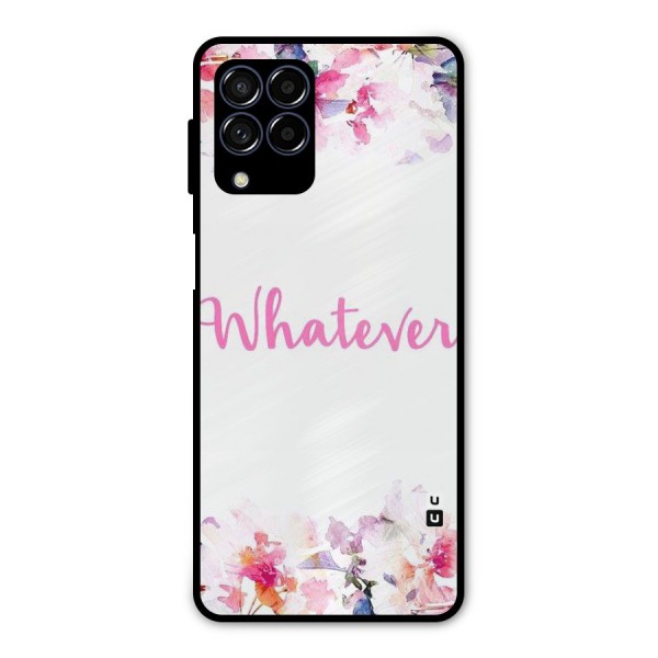 Flower Whatever Metal Back Case for Galaxy M53 5G