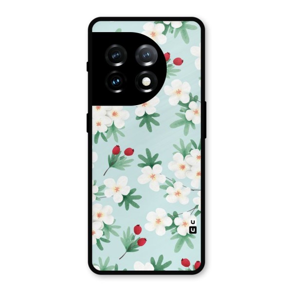 Flowers Pastel Metal Back Case for OnePlus 11