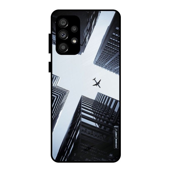 Fly Perspective Metal Back Case for Galaxy A73 5G