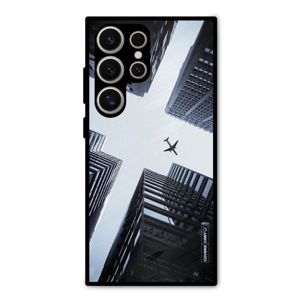 Fly Perspective Metal Back Case for Galaxy S24 Ultra