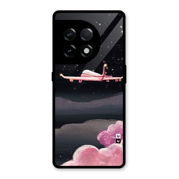 Fly Pink Glass Back Case for OnePlus 11R