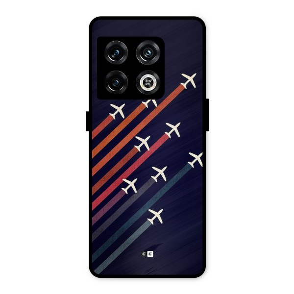 Flying Planes Metal Back Case for OnePlus 10 Pro 5G