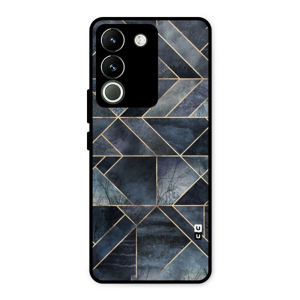 Forest Abstract Lines Metal Back Case for Vivo Y200