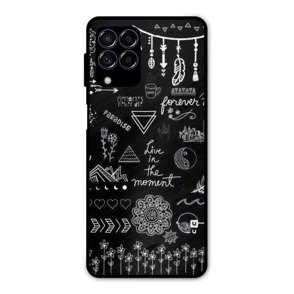 Forever Moment Metal Back Case for Galaxy M53 5G