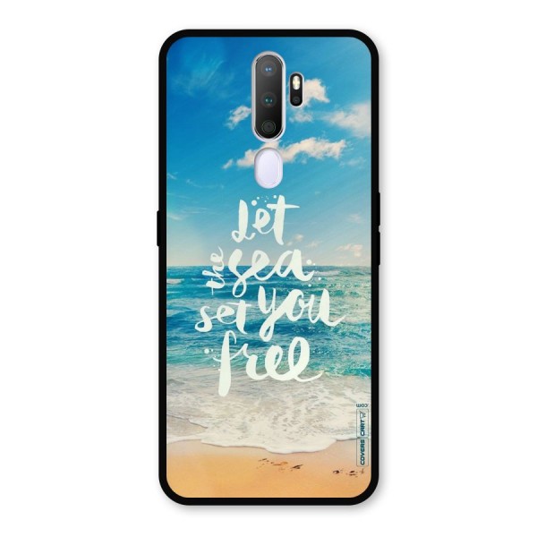 Free Sea Metal Back Case for Oppo A9 (2020)