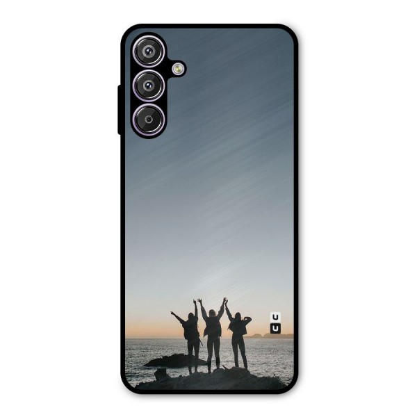 Friendship Metal Back Case for Galaxy M15