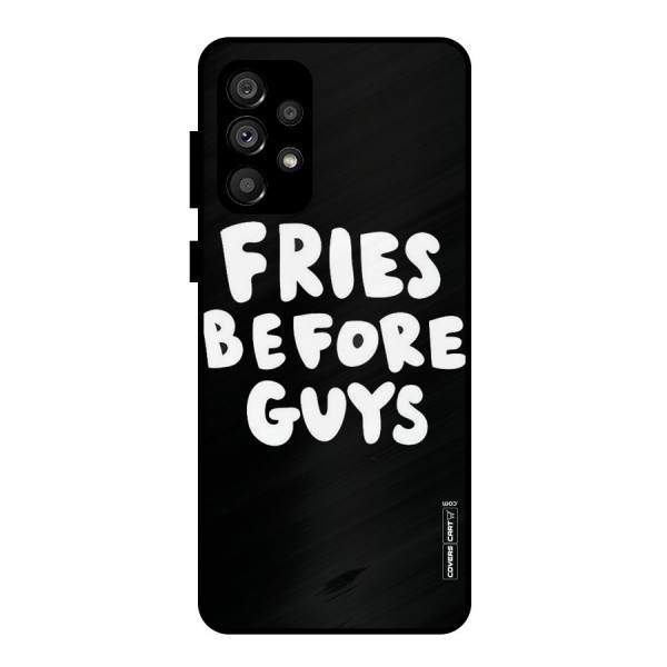 Fries Always Metal Back Case for Galaxy A73 5G