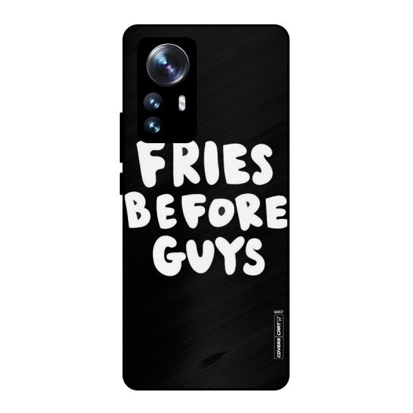 Fries Always Metal Back Case for Xiaomi 12 Pro