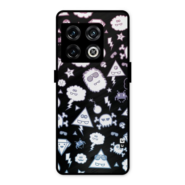 Funny Faces Metal Back Case for OnePlus 10 Pro 5G