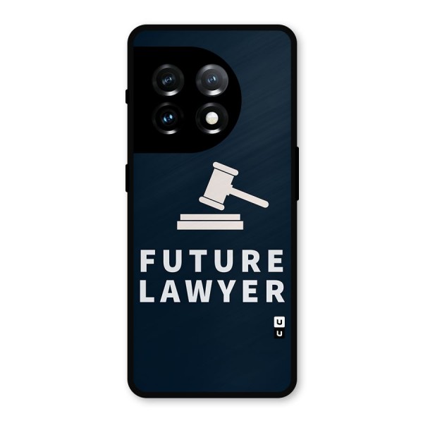 Future Lawyer Metal Back Case for OnePlus 11