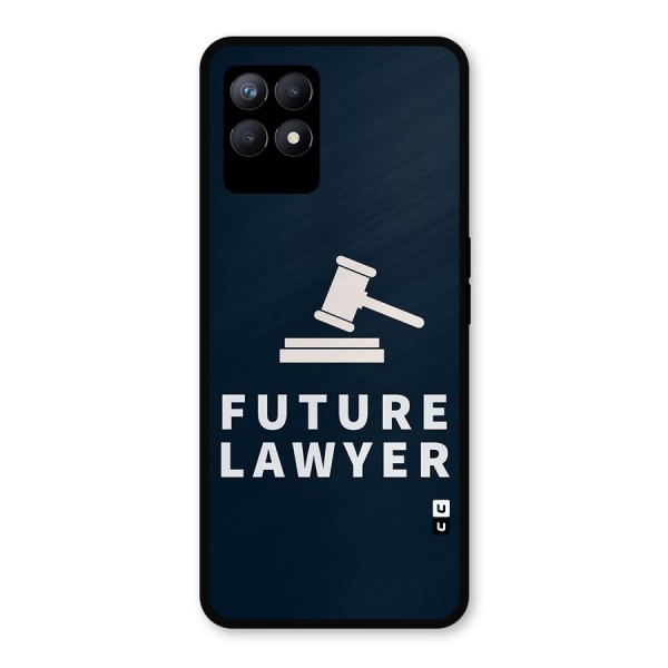 Future Lawyer Metal Back Case for Realme Narzo 50