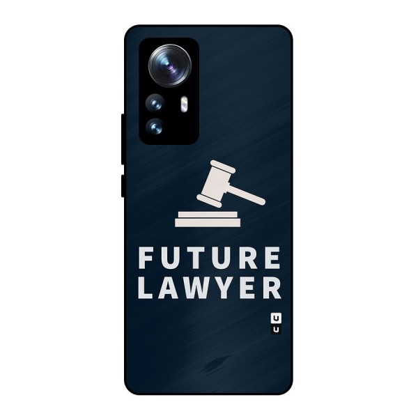 Future Lawyer Metal Back Case for Xiaomi 12 Pro