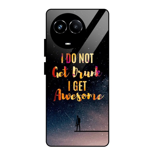Get Awesome Glass Back Case for Realme 11X