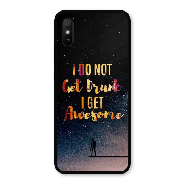 Get Awesome Metal Back Case for Redmi 9i