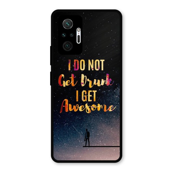 Get Awesome Metal Back Case for Redmi Note 10 Pro