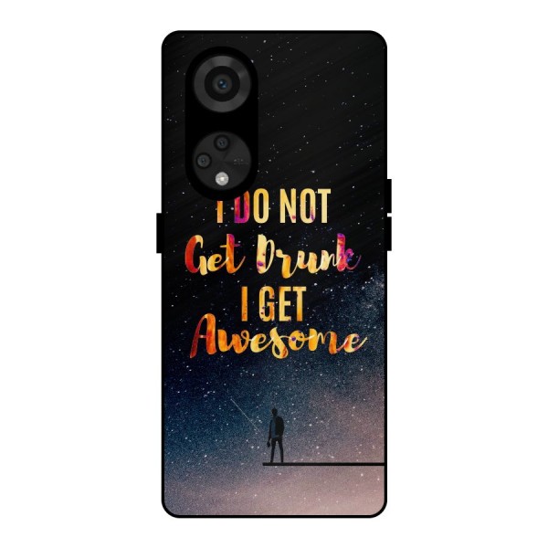 Get Awesome Metal Back Case for Reno8 T 5G