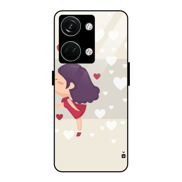 Girl in Love Glass Back Case for Oneplus Nord 3