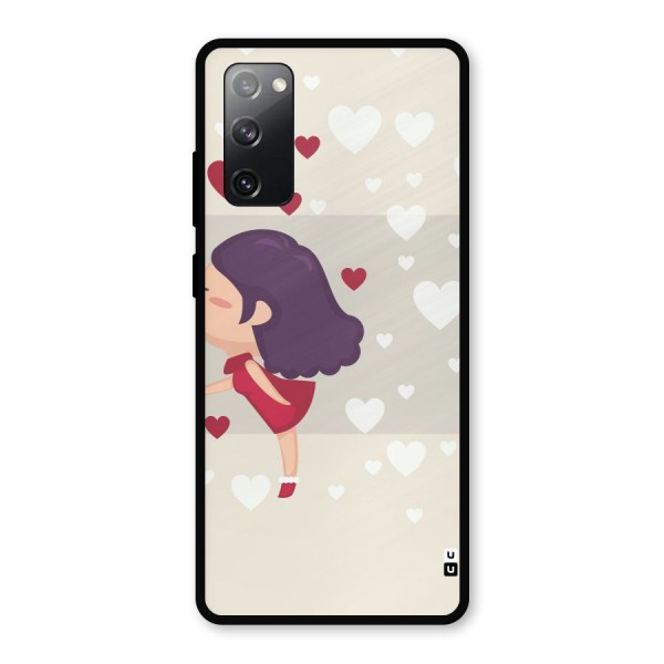 Girl in Love Metal Back Case for Galaxy S20 FE