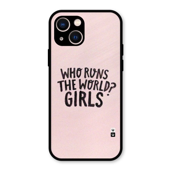 Girls World Metal Back Case for iPhone 13