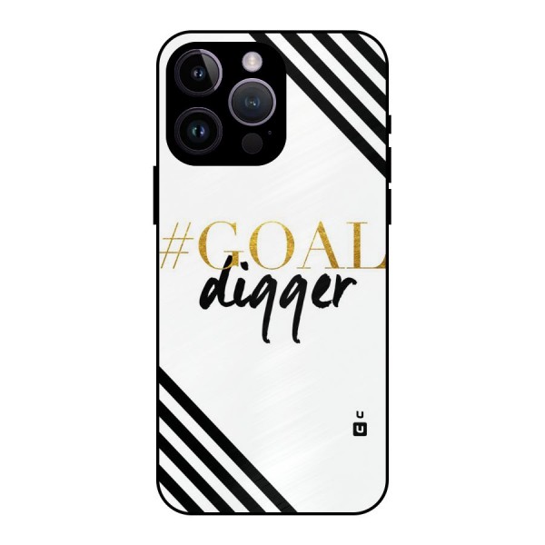 Goal Digger Metal Back Case for iPhone 14 Pro Max