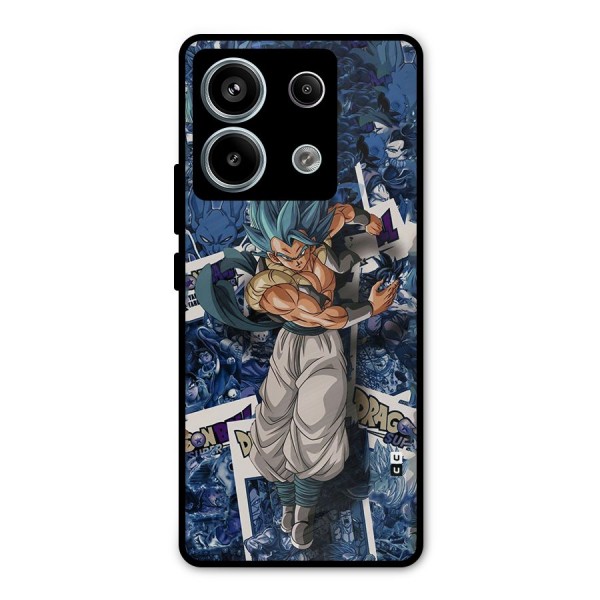 Gogeta Stance Metal Back Case for Redmi Note 13 Pro 5G