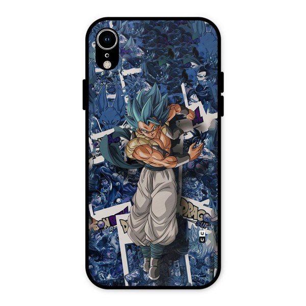 Gogeta Stance Metal Back Case for iPhone XR