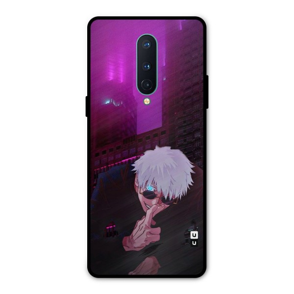Gojo Sits Metal Back Case for OnePlus 8