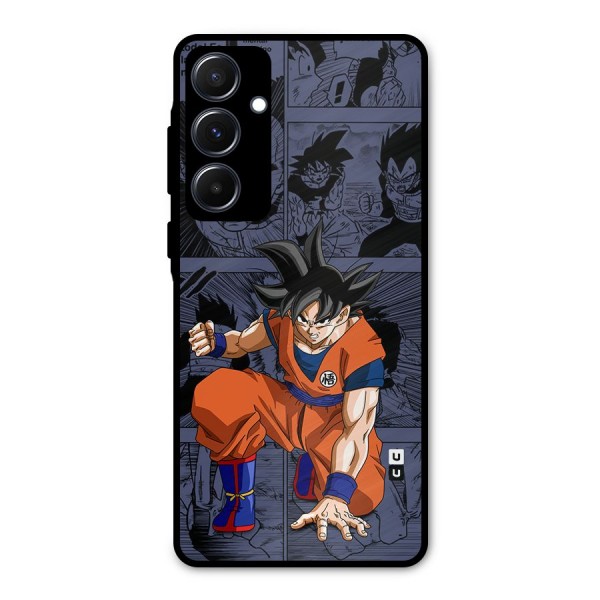 Goku Manga Art Metal Back Case for Galaxy A55