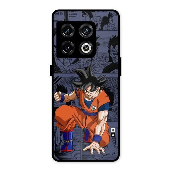 Goku Manga Art Metal Back Case for OnePlus 10 Pro 5G
