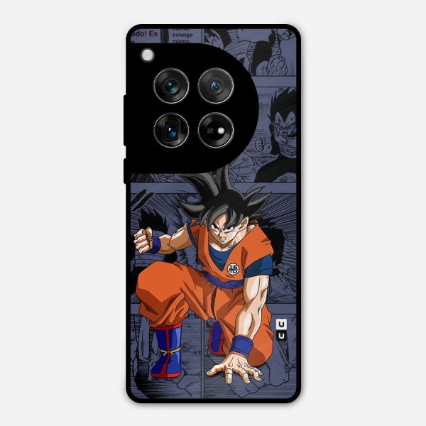 Goku Manga Art Metal Back Case for OnePlus 12