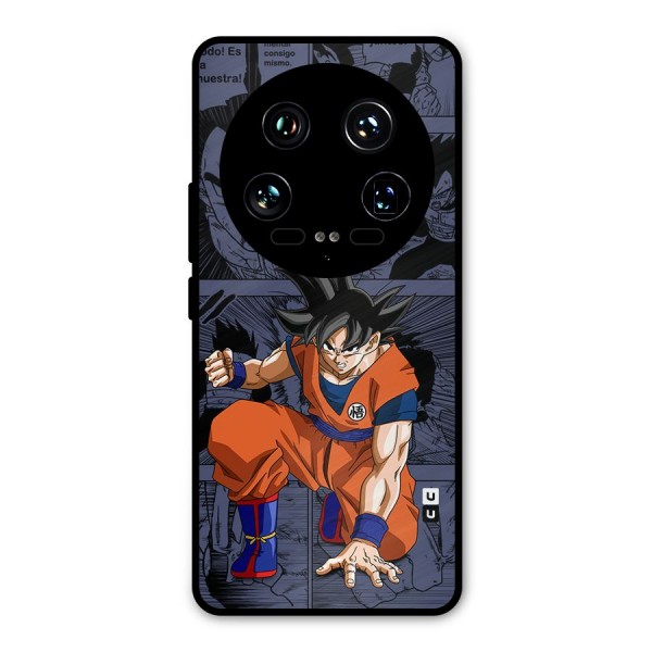 Goku Manga Art Metal Back Case for Xiaomi 14 Ultra