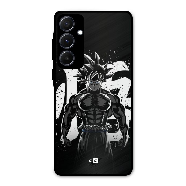 Goku Unleashed Power Metal Back Case for Galaxy A55