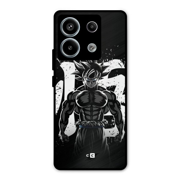 Goku Unleashed Power Metal Back Case for Redmi Note 13 Pro 5G